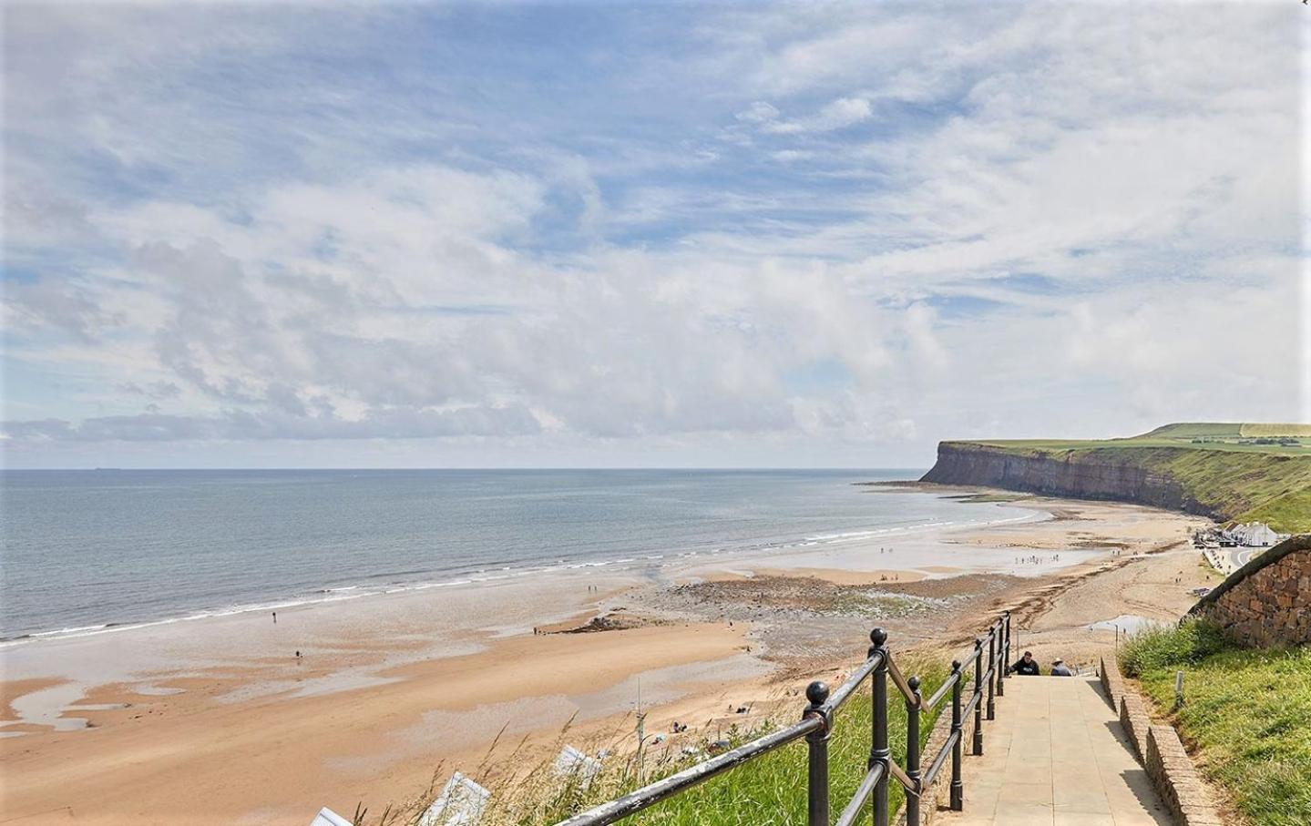 Sandside Beachfront Cottage Perfectly Saltburn מראה חיצוני תמונה